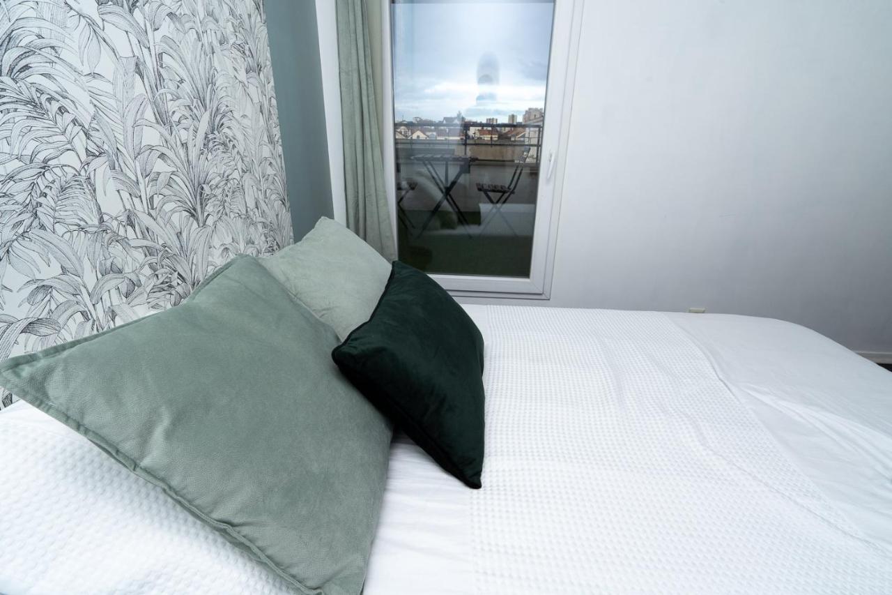 T3-Rare-2 Chambres-Parking Gratuit-2 Terrasses-Netflix-Proche Paris-La Defense Argenteuil Eksteriør billede