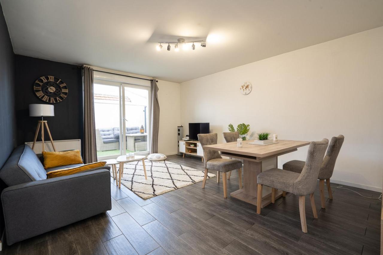 T3-Rare-2 Chambres-Parking Gratuit-2 Terrasses-Netflix-Proche Paris-La Defense Argenteuil Eksteriør billede